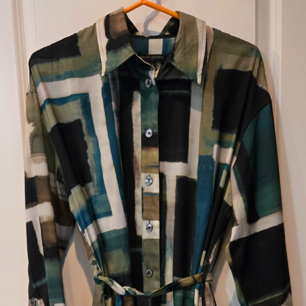 Banana Republic Silk Wrap Dress